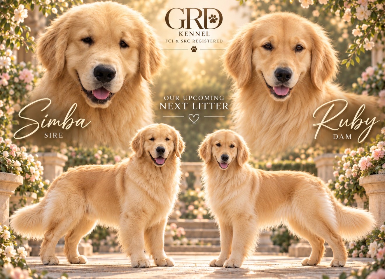 Litter of Simba and Ruby 1
